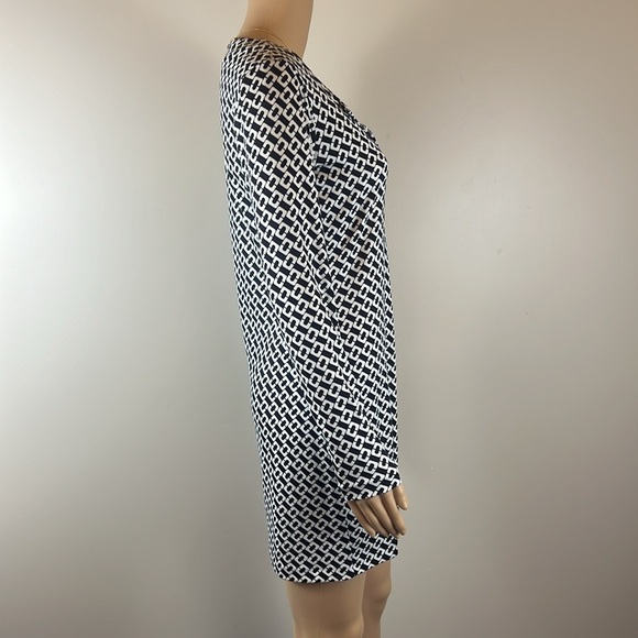 Diane Von Furstenberg DVF Reina Silk Chain Link Dress - Picture 8 of 11